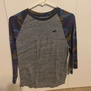 Hollister 3/4 Long Sleve